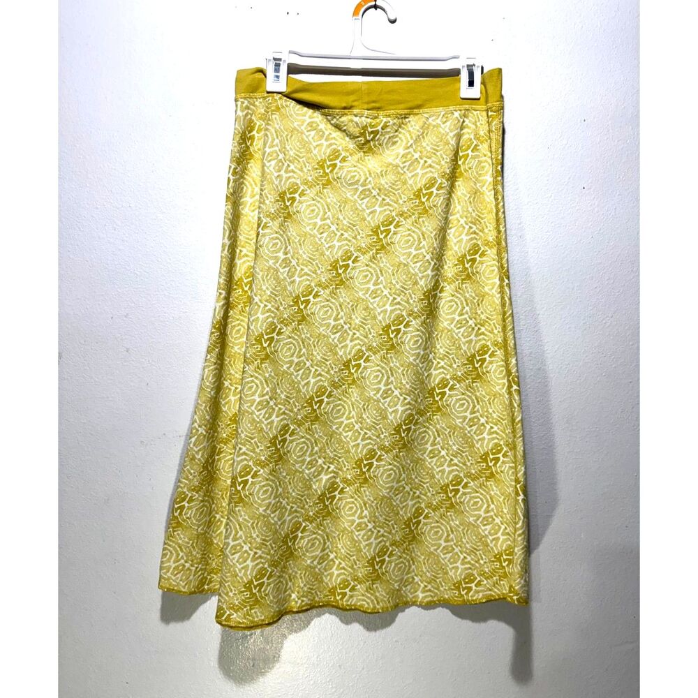 Fresh produce organic cotton skirt USA made summer beach vacation resort wear M